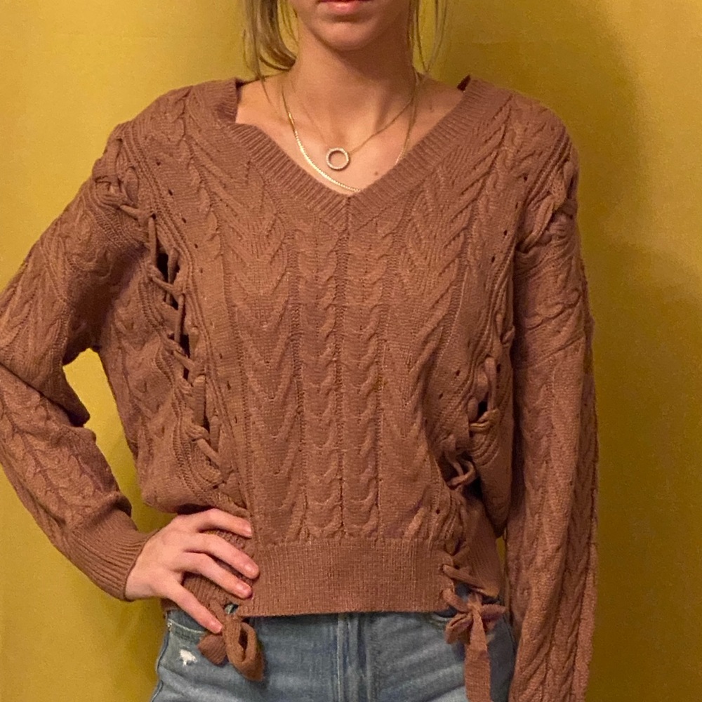 Mauve comfy sweater